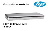 HP Officejet 100 Mobile Printer L411 User Guide - PTWWh10032. · A tinta não está preenchendo o texto ou as imagens completamente ... Utilização de senha para autenticar dispositivos
