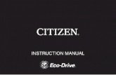 Sumário - citizenwatch-global.com · Parabéns e obrigado por escolher o relógio CITIZEN Eco-Drive. Para aproveitar o máximo do seu relógio, leia este manual e guarde-o para referência.