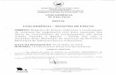 CONCORRÊNCIA -REGISTRO DE PRECOS OBJETO: Registro … · execução das obras de revestimento do recapeamento em Areia Asfalto Usinado a Quente -AAUQ. Os preços registrados serrão