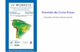 Previsão de Curto Prazo - ftp.cptec.inpe.brftp.cptec.inpe.br/.../Previsao_de_Curto_Prazo_WorkETA_4.pdf · (CPTEC/INPE) Avaliação das Previsões de Tempo do Modelo Eta para UHE