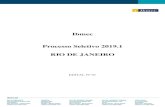 Ibmec Processo Seletivo 2019.1 RIO DE JANEIRO · Admissões Ibmec, de acordo com a modalidade escolhida para sua participação, mediante o preenchimento da ficha de inscrição e
