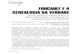 FOUCAULT E A GENEALOGIA DA VERDADE - revistalampejo.orgrevistalampejo.org/edicoes/edicao-6/Volume 06_Lampejo_12_2014... · REVISTA LAMPEJO Nº 6- 02/2014 141 Foucault e a genealogia