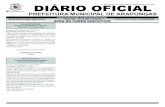 Diário Oficial do Município de Arapongas · PREFEITURA MUNICIPAL DE ARAPONGAS SECRETARIA DE FINANÇAS FISCALIZAÇÃO DE ISS [ INFRAÇÃO E PENALIDADE ] [ FUNDAMENTAÇÃO LEGAL ]