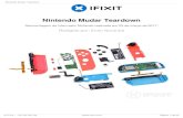 Nintendo Mudar Teardown - ifixit-guide-pdfs.s3.amazonaws.com · de seu tanque de peixes. Ou um laptop, fone de ouvido sem fio, impressora sem fio, microondas, alto-falantes sem fio,