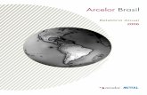 Arcelorbrasil.arcelormittal.com/pdf/galeria-midia/relatorios/raarcelor... · aplicações — automóveis, eletrodomésticos, embalagens, construção civil e naval, dentre outras.