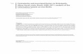 Original Prematurity and associated factors in Divinópolis ...scielo.iec.gov.br/pdf/ess/v26n1/en_2237-9622-ess-26-01-00091.pdf · of the Information System on Live Births (Sinasc).