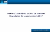 IPTU NO MUNICÍPIO DO RIO DE JANEIRO … participação dos impostos nas receitas tributárias De 2000 a 2015, a participação do IPTU nas receitas tributárias próprias do Município