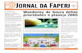 Urbanismo Wanderley de Souza define prioridades e planeja 2005 · Design gráfico e editoração| Bia Alves Pinto e Tiago Peregrino ... Jornalismo | Marcos Patricio, ... iniciado