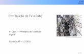 Distribuição de TV a Cabo - lcs.poli.usp.brgstolfi/PPT/TVCabo.pdf · Distribuição de TV a Cabo PTC2547 –Princípios de Televisão Digital ... Fibra Derivação Amplificador