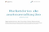 Relatório de autoavaliaçãogaianascente.ccems.pt/documentos/Autoavaliacao/... · Estrutura do Relatório de Autoavaliação ... 12 Índice de Figuras ... O modelo de autoavaliação