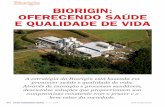 Biorigin BioRiGin: oFeRecendo SaÚde e Qualidade de vidarevista-fi.com.br/upload_arquivos/201606/2016060744614001465397170.pdf · de R$ 100 milhões/ano, ... passou a oferecer outros
