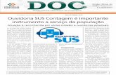 Ouvidoria SUS Contagem é importante instrumento a serviço ... · Controladoria Municipal ... (doc)." Para outras informações . ... referente aos exercícios de 2012 e 2013, ...