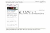 SW 58 pH METER - sollwert.com.br · medição eletrométrica do pH é a determinação da atividade iônica do hidrogênio utilizando o eletrodo padrão de hidrogênio, ...
