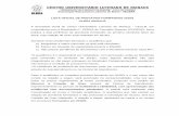 LISTA OFICIAL DE PROVÁVEIS FORMANDOS 2018/1 ULBRA MANAUS · A Secretária Geral do Centro Universitário Luterano de Manaus - CEULM, em ... (CONSUP), torna pública a lista preliminar