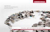 Global Thermoplastic Solutions - simona.de · 4 Sobre a SIMONA 6 Gama de produtos 8 Tecnologias de processamento ... Programa de fornecimento de produtos pré-fabricados em PE 22