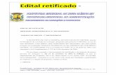 Edital retificado - novaolimpia.mt.gov.br · a) Prova de inscrição no Cadastro Nacional de Pessoas Jurídicas (CNPJ); b) Prova de inscrição no cadastro de contribuintes municipal