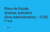 Plano de Estudo Analista Judiciário (Área Administrativa ... · Questões comentadas FGV (Aulas 36 a 40) Meta 27 Administração Financeira e Orçamentária Lei de Responsabilidade