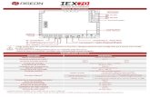 Inversor de frequência Manual de instruções - Eletru's · O inversor IEX70 é dotado de quatro chaves (A, B, C e D) para acionamento manual do inversor, independente de um painel