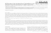 Estimates of genetic parameters in Vigna unguiculata · E-mail: cjsilva@hotmail.com; acarneiroagro@yahoo.com.br, author for correspondence 2 Departamento de Fitotecnia e Zootecnia,