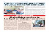 Oficial de Cartório 2013 Sindicalistas expulsos da ... · ações, junto ao Tribunal de Justiça da Capital e Juizados Fazendários e nas Regionais den - tre as quais Madureira,
