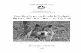 Contribuição para o Estudo da Ecologia do Lobo Ibérico no ...repositorio.ul.pt/bitstream/10451/2389/1/ulfc090554_tm_Marion... · Monitorização do Lobo-Ibérico, de modo avaliar