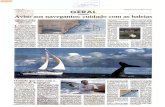 uc.socioambiental.org · mativas atuais vão de 25 a 50 mil baleias", afirma a diretora do Instituto Baleia Jubarte, Márcia Engel. Além da poluição marítima, derramamentos de