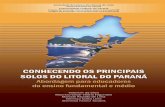 CONHECENDO OS PRINCIPAIS Abordagem para educadores · CONHECENDO OS PRINCIPAIS SOLOS DO LITORAL DO PARANÁ Abordagem para educadores do ensino fundamental e médio almiqui Costa Lima