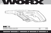 WX382 WX382.1 WX382.2 WX382.3 WX382 - images.worx.compten)-wx382wx382.1wx... · Brocas SDS 2 (6mm,8mm) 4 (2x6mm, 2x8mm) 2 (6mm,8mm) 30peças Conjunto de brocas e bits / 1(WA1108)
