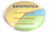 Prof. Ari Antonio, Me Ciências Econômicas Unemat Sinop 2012sinop.unemat.br/site_antigo/prof/foto_p_downloads/fot_4667aula_03... · As tabelas têm título (explica o que a tabela