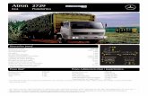 PDF Site - Mercedes-Benz · Chassi escada, rebitado • material: LNE 50 (NBR 6656) Suspensão dianteira Molas semi-elípticas com amortecedores telescópicos de dupla ação e barra