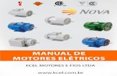 Manual de Motores Elétricos - Elétrica ES - Serviços de ...eletricaes.com.br/downloads/manual-de-motores-eletricos.pdf · Manual de Motores Elétricos Kcel Motores e Fios Ltda.