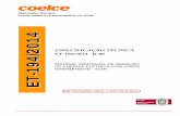 4 1 0 2 ESPECIFICAÇÃO TÉCNICA ET-194/2014 R-00 · código página revisão emissão especificaÇÃo tÉcnic a sistema individual de geraÇÃo de energia elÉtrica com fonte intermitente