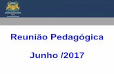Reunião Pedagógica Junho /2017 - educacao.caxias.rs.gov.br · MUNICÍPIO DE CAXIAS DO SUL SMED Secretaria da Educação GT Vincular CENTRO 4 psicopedagogas (2 manhã e 2 tarde)