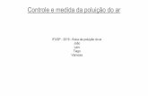 Vanessa Tiago Lars João Controle e medida da poluição do ...hbarbosa/uploads/Teaching/FisPoluicaoAr2016/... · Seleção do tipo de absorvedor Determinação da vazão de líquido