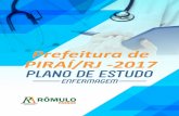 Prefeitura de PIRAÍ/RJ -2017 - Rômulo Passos · saúde-doença; indicadores de saúde; doenças imunopreveníveis. (e) 18, (s) 11, ... ESTUDO REVISÃO QUESTÕES 1 Organização