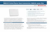 B810 Interface barramento SDI2 sem fioresource.boschsecurity.us/documents/...Data_sheet_ptBR_11160826123.pdf · sem fio RADION, como detectores de movimento e especializados, botões