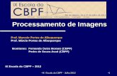 Processamento de Imagens - MESONPImesonpi.cat.cbpf.br/e2012/arquivos/g06/Escola CBPF 2012... · Observação da terra através de sensores em satélites e aviões Planejamento de