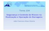 T 104 - Relato Geral - Jo o Francisco Silveira - cbdb.org.br 104 - Relato Geral.pdf · A seguir apresentam-se maiores detalhes sobre tais anomalias e a importância da instrumentação