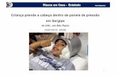 Criança prende a cabeça dentro de panela de pressão em Sergipe · O menino Wanderson Rodrigues de Almeida, de apenas 3 anos de idade, ficou com a cabeça presa dentro de uma panela