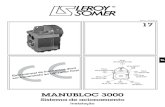 Leroy-Somer Manubloc 3000 - Instalação - Ref.4031 pt · progressivamente até atingir o torque recomendado na tabela abaixo. Será necessário apertar várias vezes os parafusos