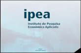 A Década Inclusiva (2001-11) - ipea.gov.br · Equação de renda média Dif em Dif Fonte: IPEA a partir dos microdados da PNAD/IBGE ... R$ 140 em Outubro de 2011 ... Ou seja, o quem