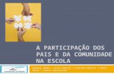 [PPT]A participação dos pais e da comunidade na escola · Web viewIntrodução 2. Problemática 3. Análise sócio-cultural da família e da escola 4. Autonomia, Administração