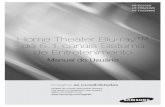 Home Theater Blu-ray™ de 5.1 canais Sistema de Entretenimentoksatek.com.br/wp-content/uploads/2015/11/ManualdoUsuarioHT-F5525WK.pdf · - Impressões digitais ou riscos no disco