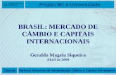 BRASIL: MERCADO DE CÂMBIO E CAPITAIS INTERNACIONAIS20de%20C%E2... · Uso obrigatório da moeda nacional em operações internas. ... pelo Bacen e por fundos de investimento devem