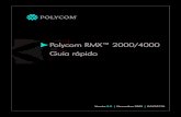 Polycom RMX™ 2000/4000 Guia rápidosupport.polycom.com/global/documents/support/setup_maintenance/... · Presença contínua dinâmica ... A MCU do RMX atende aos padrões da International