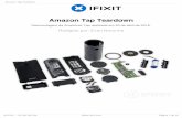 Amazon Tap Teardown - ifixit-guide-pdfs.s3.amazonaws.com · Ok, mas a sério, esses radiadores passivos não são sequer ligado a nada. Qual a importância que poderia ser? Nós pensamos