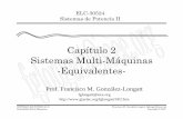Capítulo 2 Sistemas Multi-Máquinas -Equivalentes-fglongatt.org/OLD/Archivos/Archivos/SP_II/PPTCapitulo2.7SP2.pdf · SISTEMAS DE POTENCIA II Estabilidad Multi-Maquinas Francisco