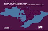 Julio Jacobo Waiselfisz - Mapa da Violência · vulgando uma atualização do Mapa da Violência 2012: Homicídio de Mulheres no Brasil, de autoria de Julio Jacobo Waiselfisz, publicado