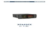 XC645CX - webapps.emerson.com · Separe os cabos do sensor dos cabos de força, das saídas e das conexões elétricas. Não exceda a corrente máxima permitida em cada relê resistivo