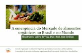 A emergência do Mercado de alimentos orgânicos no Brasil e no … · 2015-11-06 · Agricultura Orgânica é MILENAR ... Evolução da demanda de alimentos orgânicos •No final